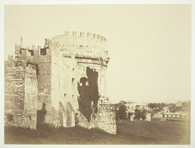 Untitled (Ruin of a Round Fortress Building)