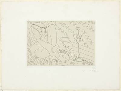 Seated Figure in an Interior