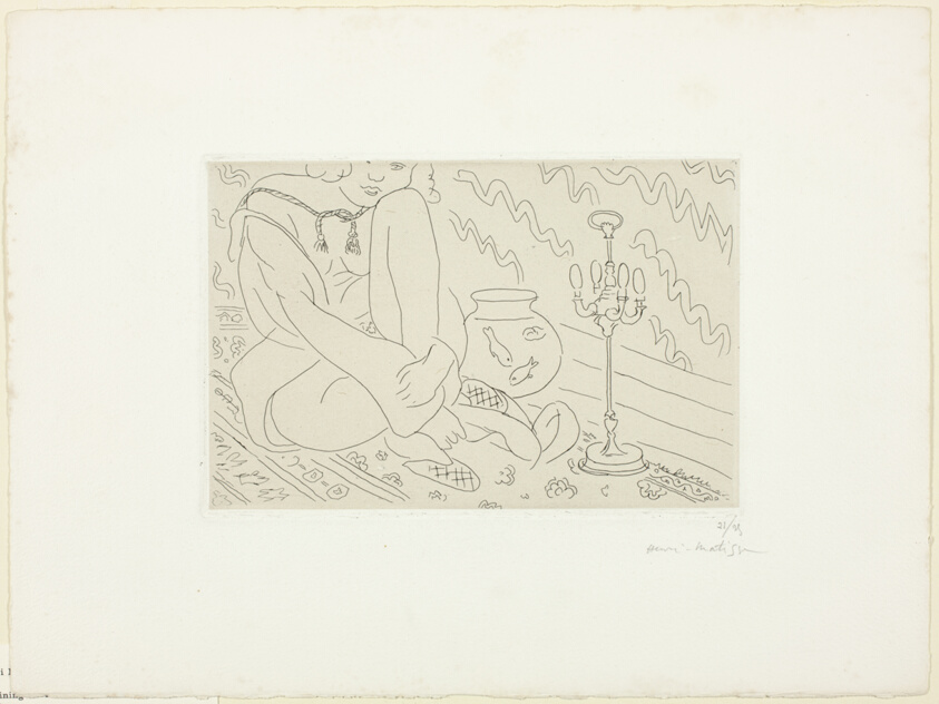Seated Figure in an Interior