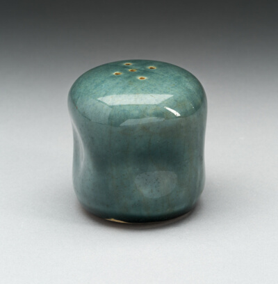 Salt or Pepper Shaker (one of a pair, "American Modern" Dinnerware)