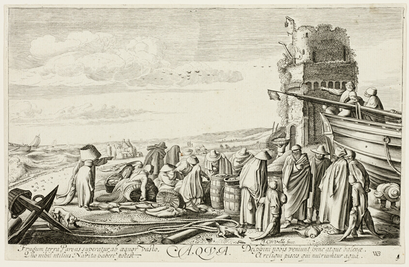 Water, plate three from The Four Elements