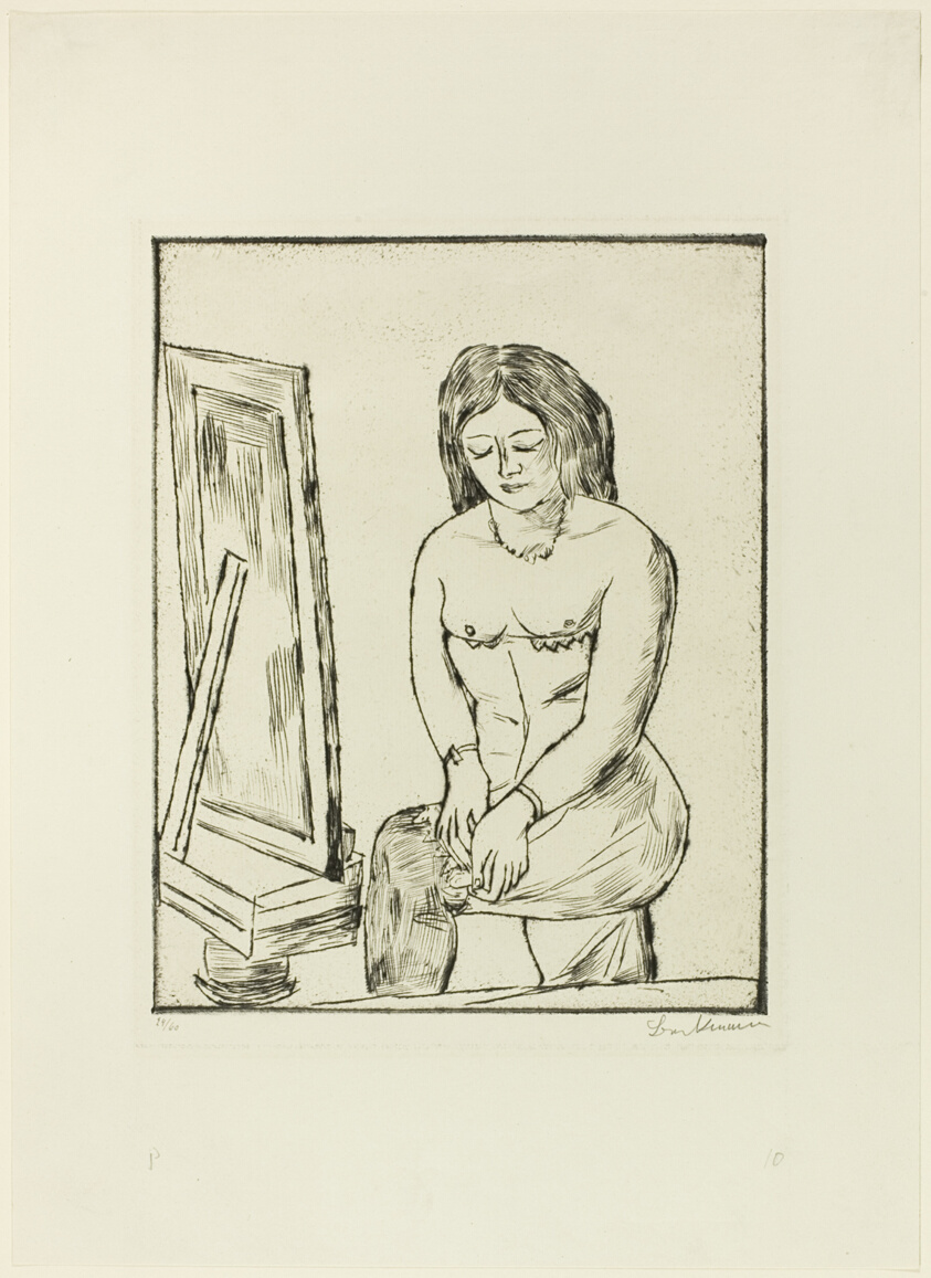Toilette (Before the Mirror)