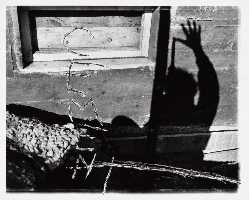 Seament/Cement, Self-Portrait in Mabou