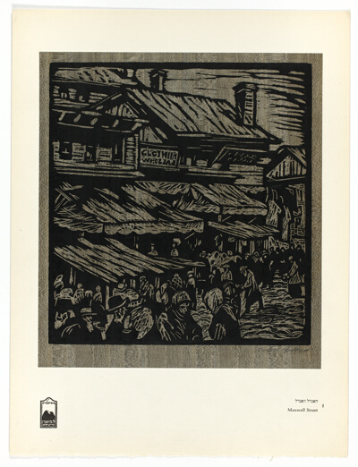 Maxwell Street, Chicago, from Yiddish Motifs