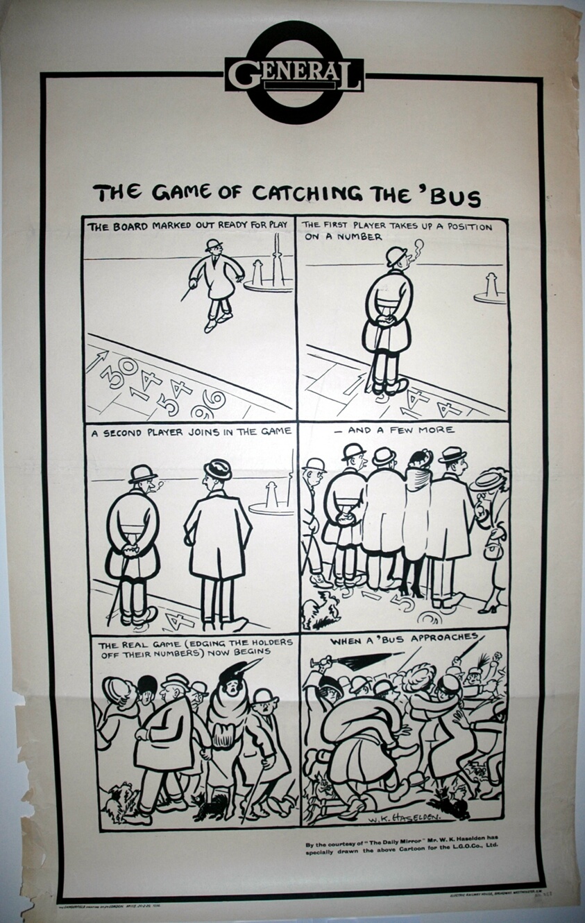 The Game of Catching the' Bus
