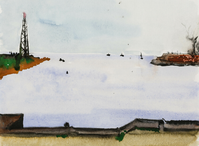 Chicago Sketches, Belmont Harbor