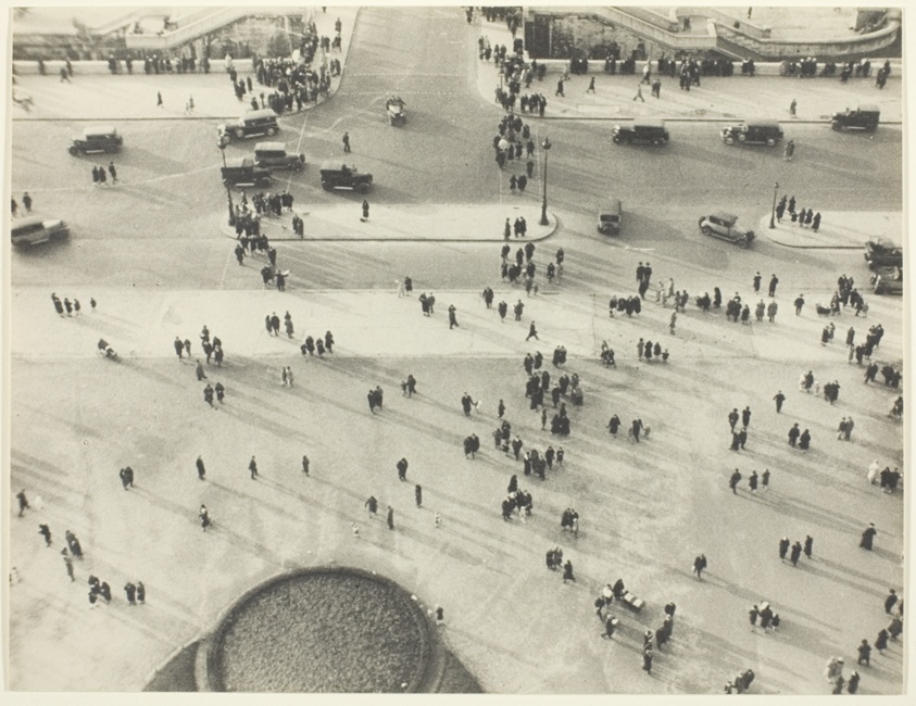 Paris, Champs de Mars seen from the Eiffel Tower