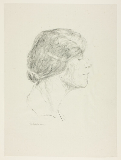 Head of a woman