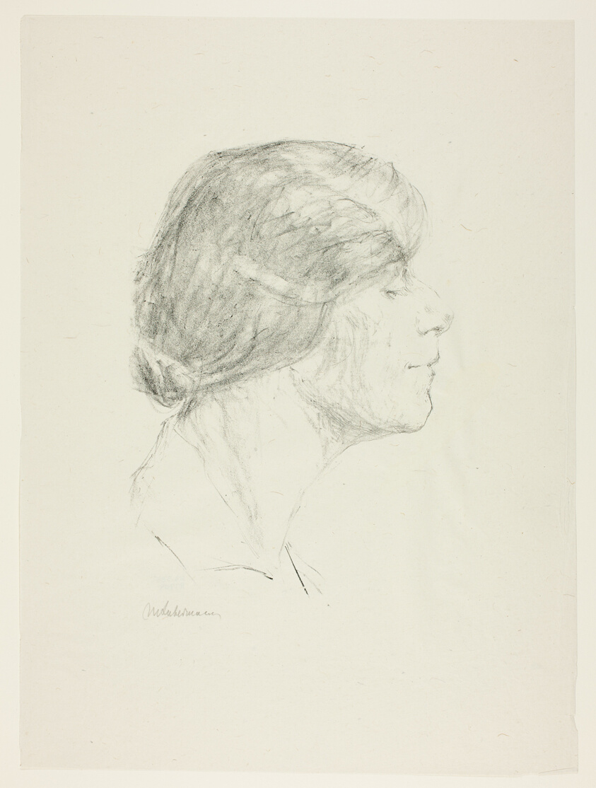 Head of a woman