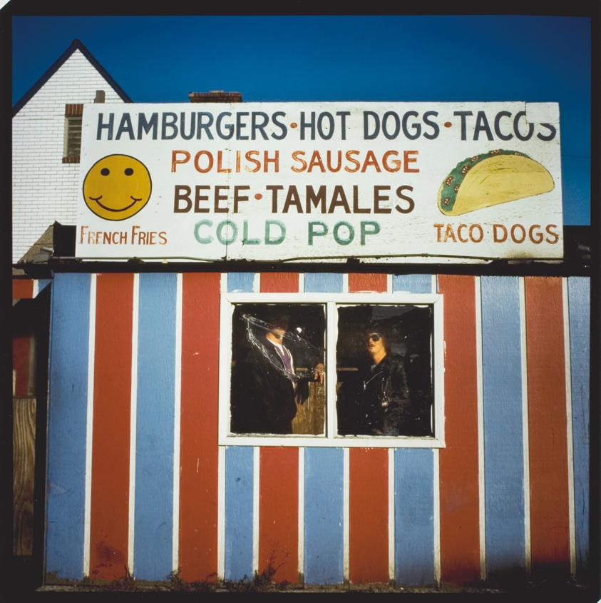 Hot Dog Stands: Taco Place, Addison Avenue, from the series "Hot Dog Stands"