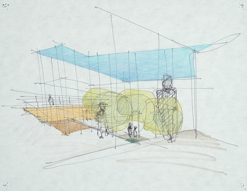 Poetry Foundation, Chicago, Illinois, Sketch