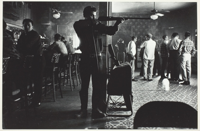 Target Shooting in New Orleans Bar