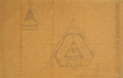 Irma Bartman House, Design #1, "Hickory Hill House"