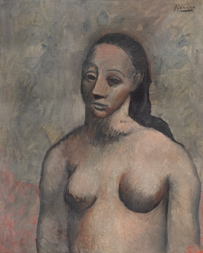 Half-Length Female Nude