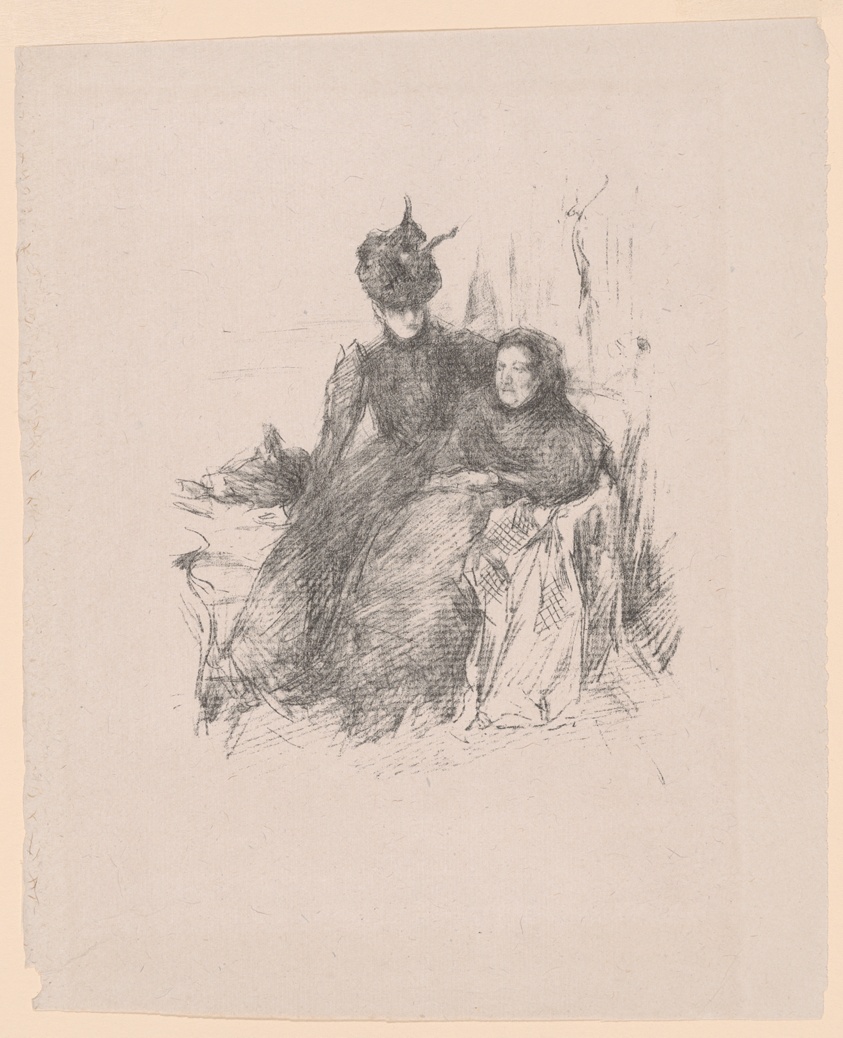 Mother and Daughter [La Mère Malade]