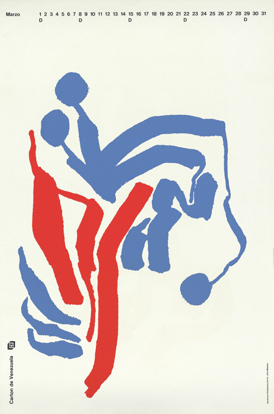 Carton de Venezuela, Marzo, Poster