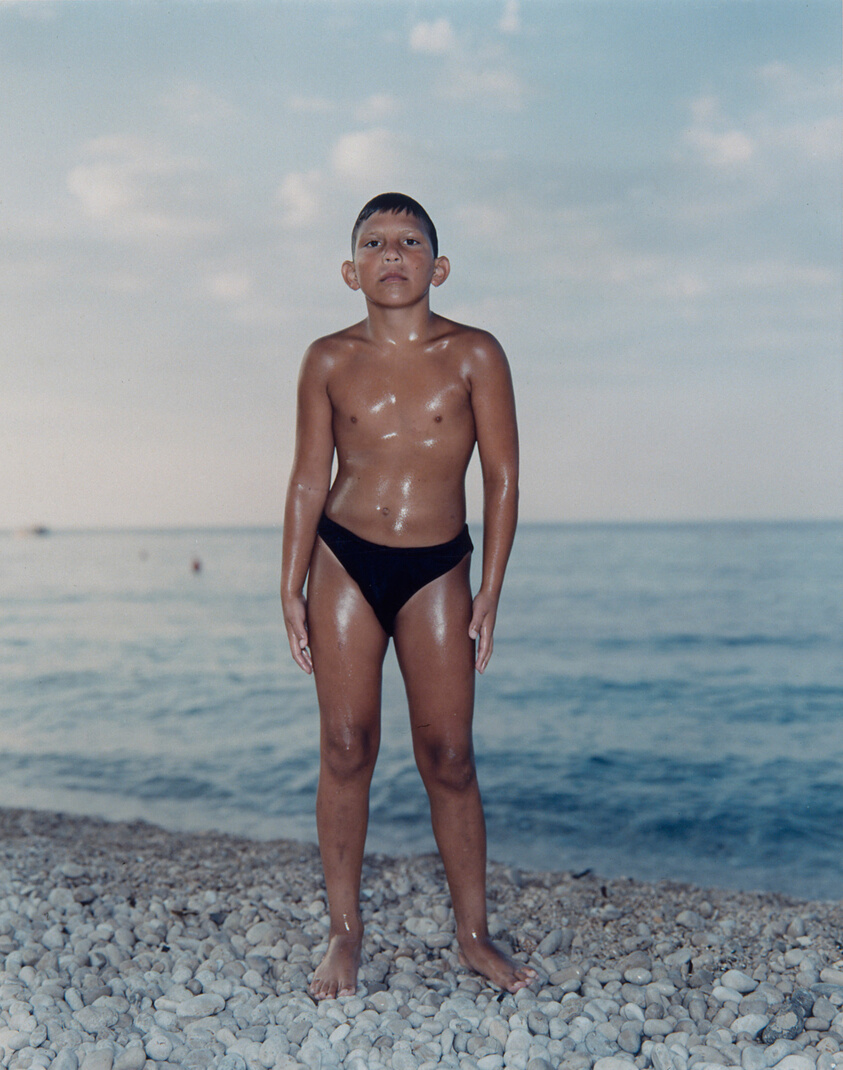 "Dubrovnik, Croatia, July 13, 1996," from Beach Portraits