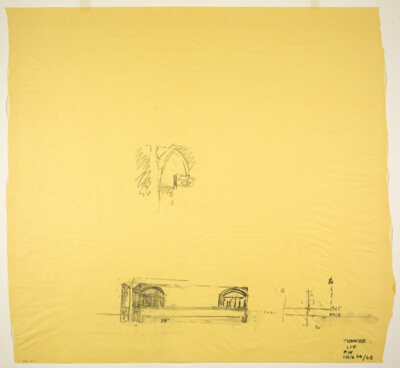Fort Wayne Fine Arts Center Theater, Fort Wayne, Indiana, Sketches