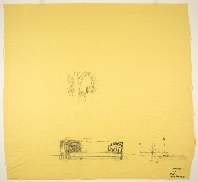 Fort Wayne Fine Arts Center Theater, Fort Wayne, Indiana, Sketches
