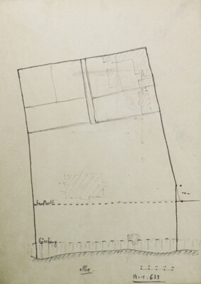 Hubbe House, Magdeburg, Germany, Site Plan and Details