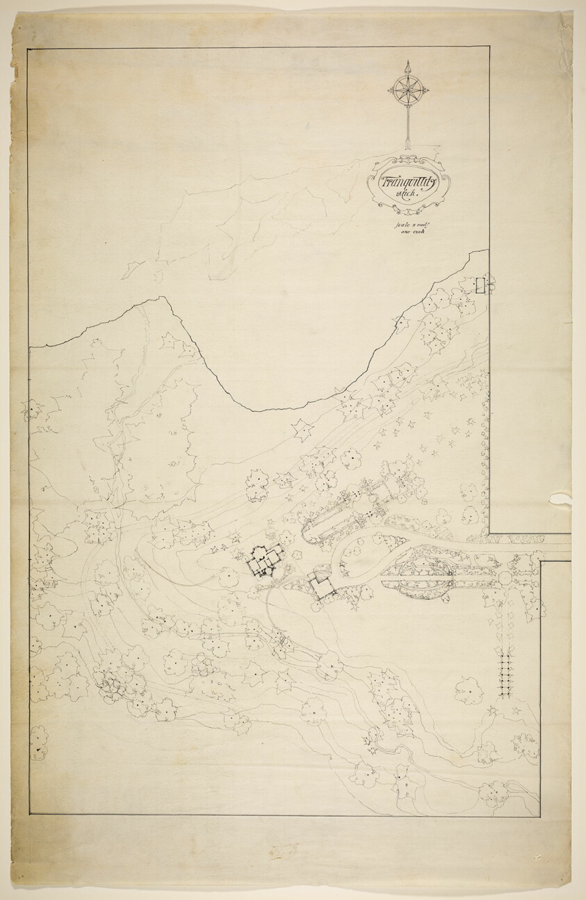 Tranquility, Vernon S. Watson House, Berrien Springs, Michigan, Site Plan
