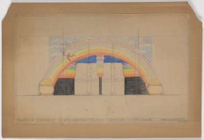 Rainbow Entrance to Enchanted Island