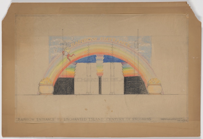 Rainbow Entrance to Enchanted Island