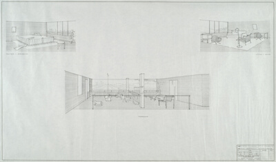 North Kansas City Redevelopment: Two Bedroom Apartment Interior Perspective