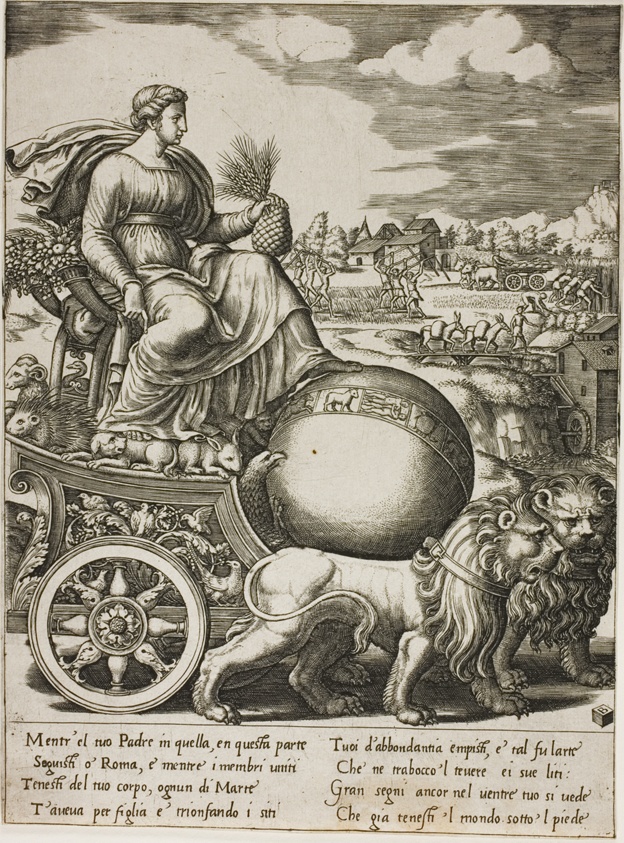 Cybele in her Chariot