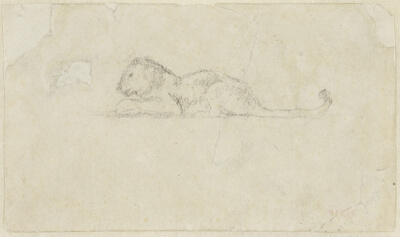 Seated Lioness