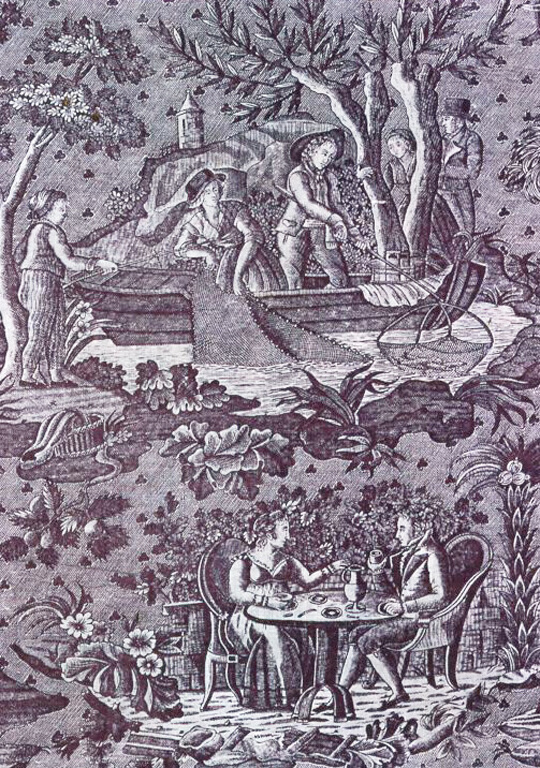 Plaisir de l'été (Pleasure of Summer) (Furnishing Fabric)
