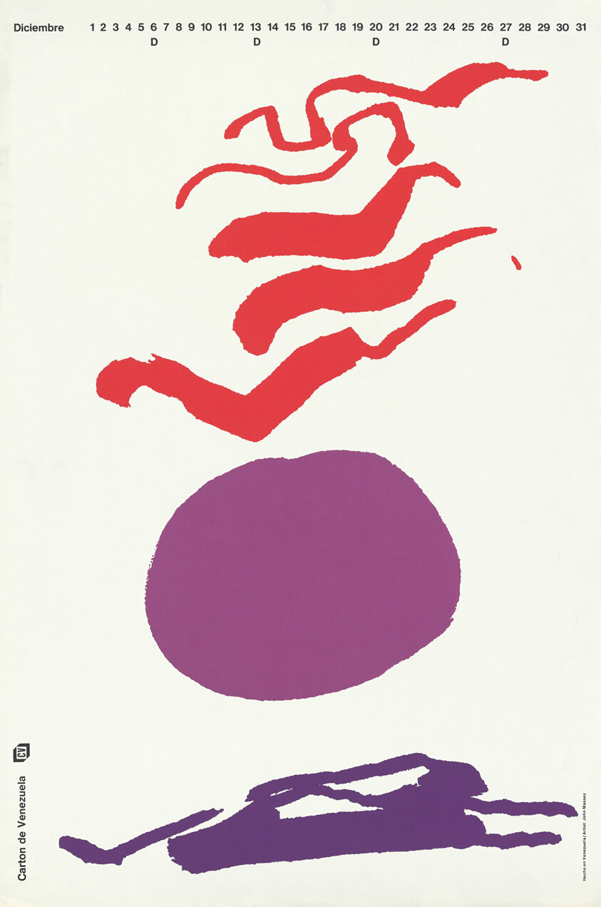 Carton de Venezuela, Diciembre, Poster