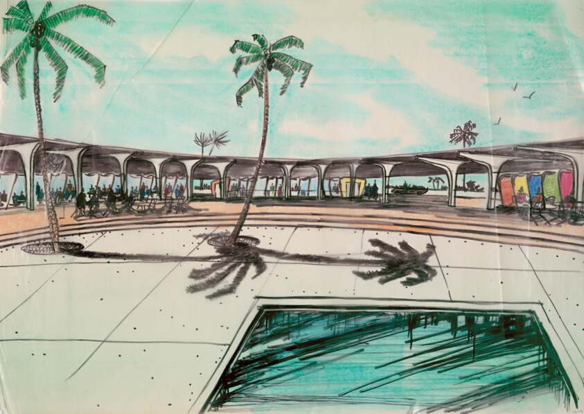 Pineda Island Recreation Center, Mobile, Alabama, Perspective