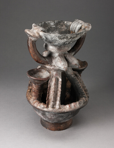 Oil Lamp in the Form of a Woman's Body