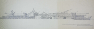 Joe and Etsuko Price House and Gallery, Bartlesville, Oklahoma, Elevation