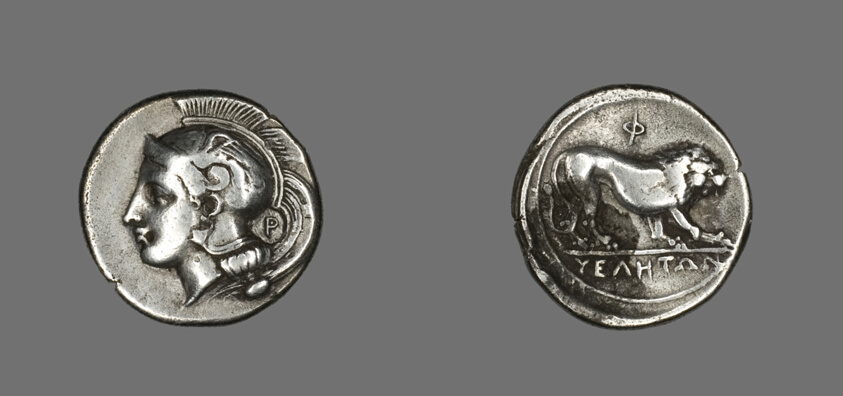 Stater (Coin) Depicting the Goddess Athena