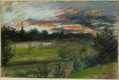 Blue and Orange Sky
