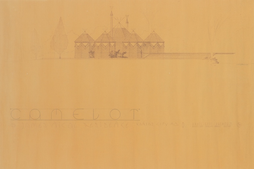 Nicol Residence, Kansas City, Missouri, Exterior Perspective