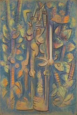 Study for "The Jungle"