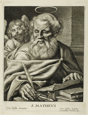 Saint Matthew, from The Four Evangelists