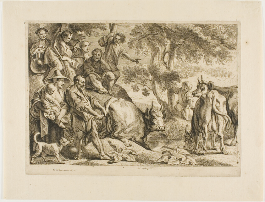 The Master Pulls the Cow Out of the Ditch by its Tail