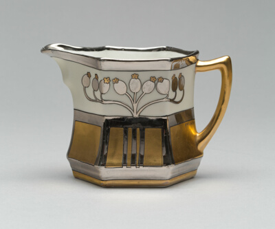 Creamer ("Aura Argenta Linear" pattern)