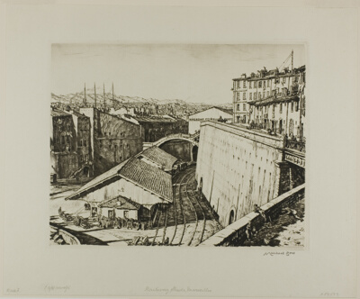 Railway Sheds, Marseilles
