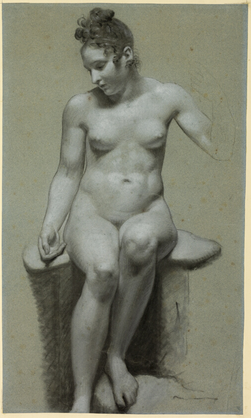 Seated Female Nude