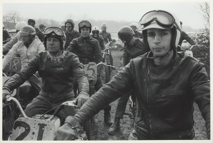 Mototorcycle Racers before Scramble Race: I. Wisconsin