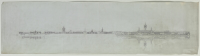 Canberra City Plan, Canberra, Australia, Sectional View