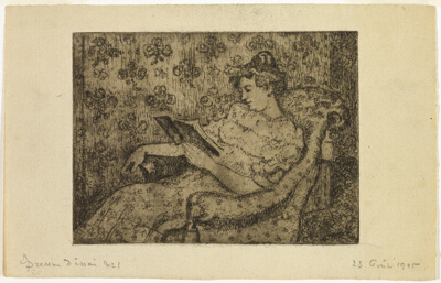 Seated Woman Reading