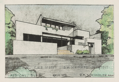Medical Office Building, Gale Street Entrance