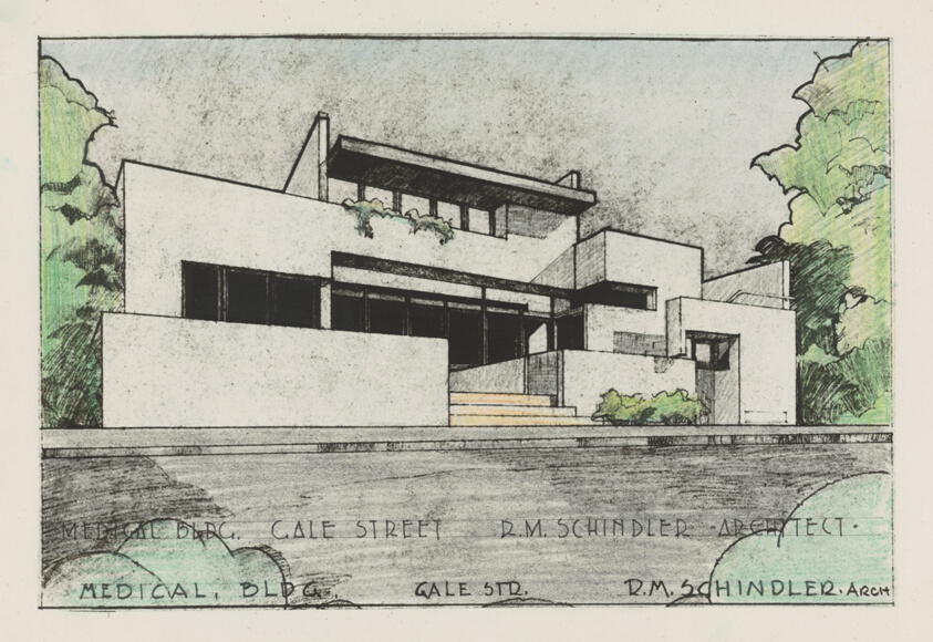 Medical Office Building, Gale Street Entrance
