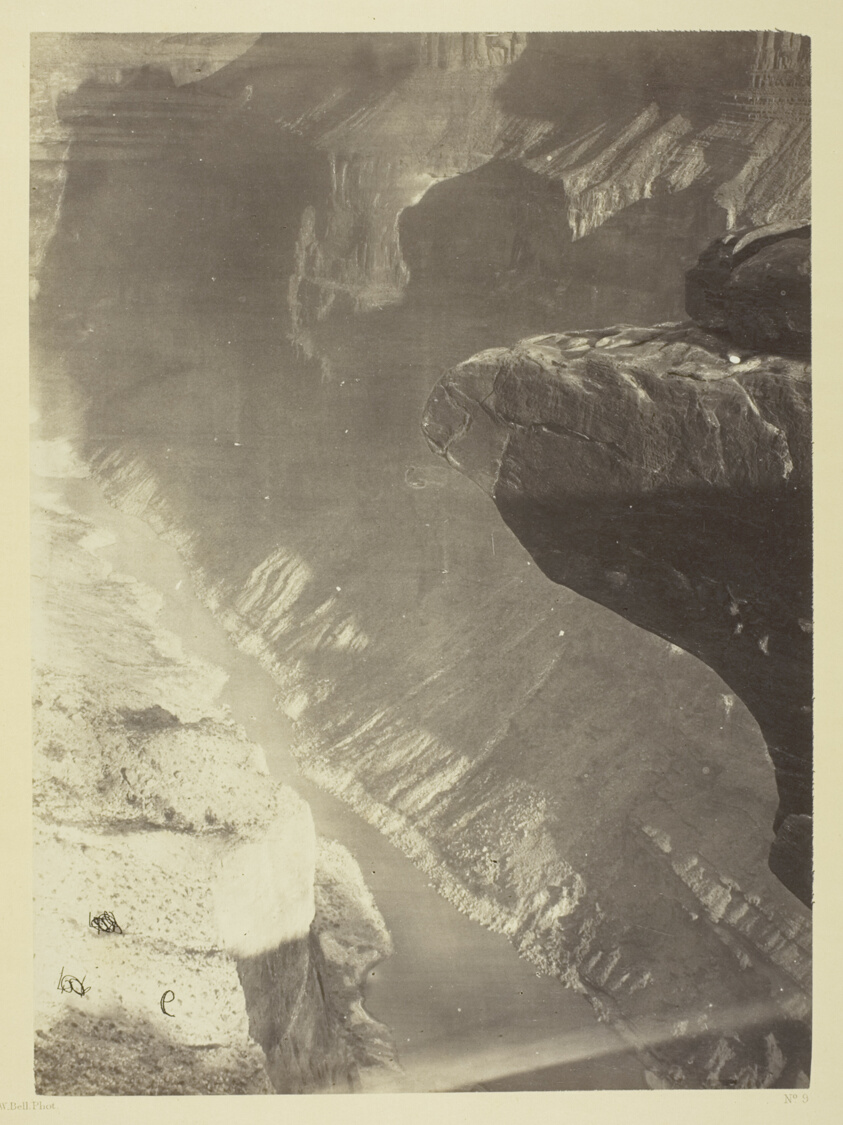 Looking South into the Grand Cañon, Colorado River, Sheavwitz Crossing
